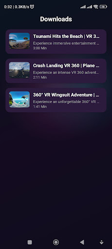 PlayVR: 360 Video Player ekran görüntüsü