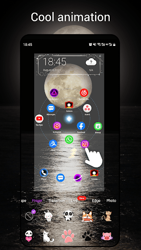 Newlook Launcher - Galaxy Star ekran görüntüsü