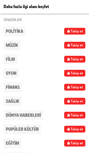 Flipboard Briefing ekran görüntüsü