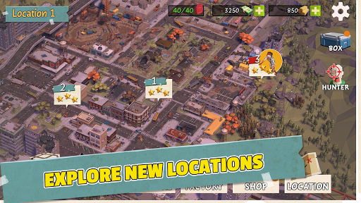 Idle Survival: Zombie Poly Z ekran görüntüsü