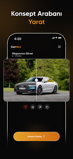 CarMod - AI ile Araç Modifiye ekran görüntüsü