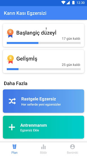 Karın Kası Egzersizi - Baklava ekran görüntüsü