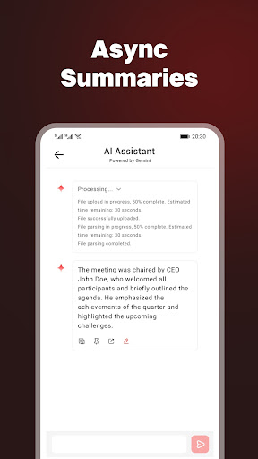 Recorder AI:Ses&Toplantı ekran görüntüsü