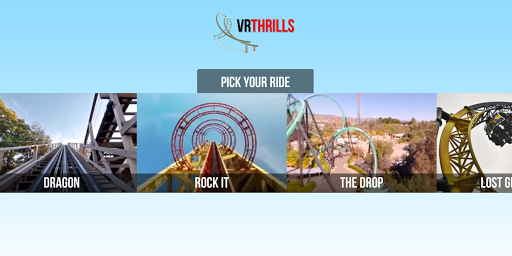 VR Thrills Roller Coaster Game ekran görüntüsü