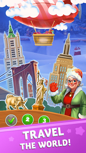 Christmas Adventure 3: Match-3 ekran görüntüsü