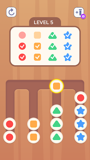 Color Shape Sort Puzzle ekran görüntüsü
