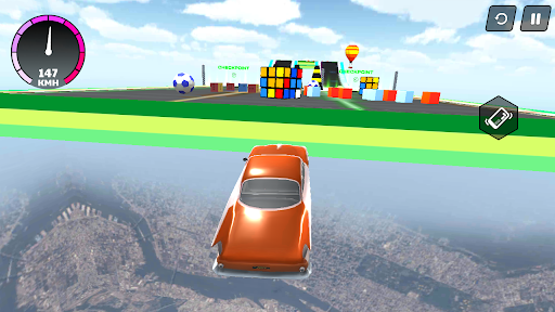 Ultimate Stunt Car Simulator3D ekran görüntüsü