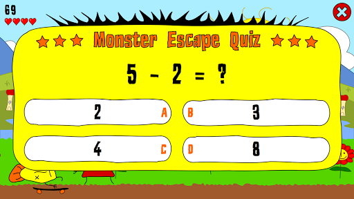 Aek vs Math Monsters for Kids ekran görüntüsü