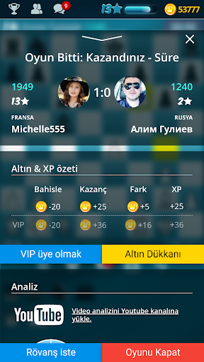 Online Satranç ekran görüntüsü