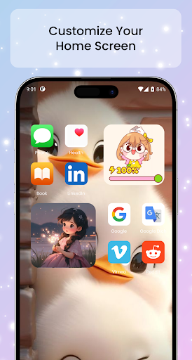 Emoji Battery Widget: Offline ekran görüntüsü