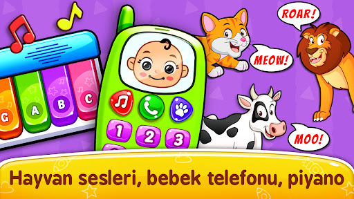 Bebek Oyunları: 1-5 yaş türkçe ekran görüntüsü