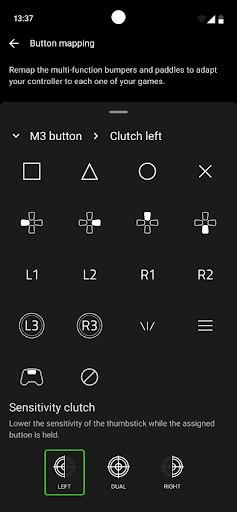 Razer Controller ekran görüntüsü