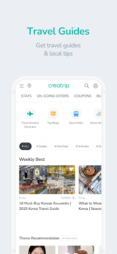 Creatrip: Korea Your Way ekran görüntüsü