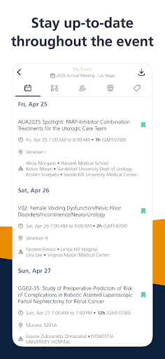 AUA2025 Annual Meeting ekran görüntüsü