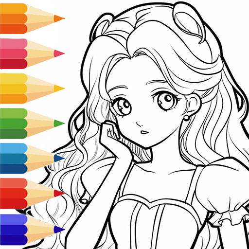 Kız Boyama:Girls Coloring Book