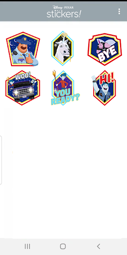 Pixar Stickers: Onward ekran görüntüsü