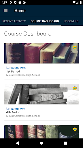 Schoology ekran görüntüsü