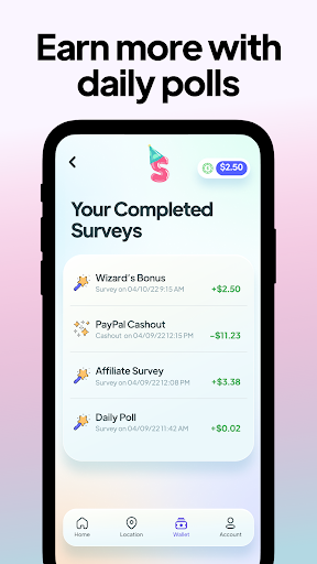 SurveyParty - Earn Cash Fast ekran görüntüsü