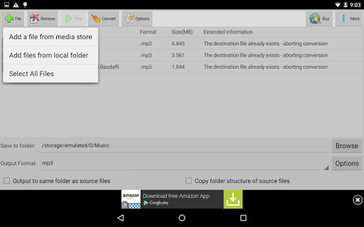 Switch Audio Converter ekran görüntüsü