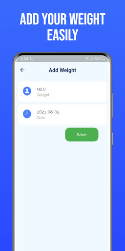 Weight Tracker ekran görüntüsü