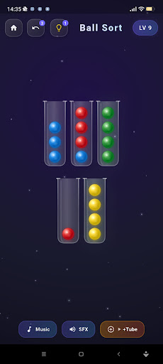 Ball Sort Puzzle ekran görüntüsü