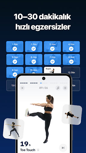 Fitify: Evde egzersiz programı ekran görüntüsü