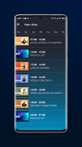 Radyo D ekran görüntüsü