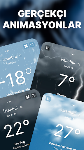 Hava Durumu Türkçe: Radar ekran görüntüsü