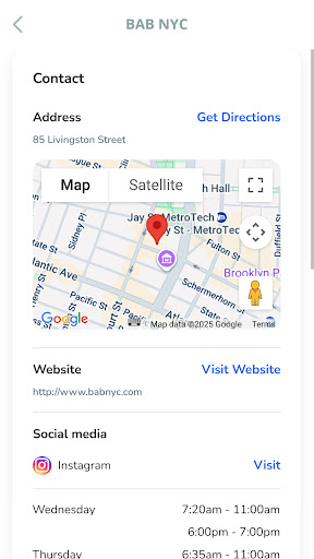 BAB NYC ekran görüntüsü