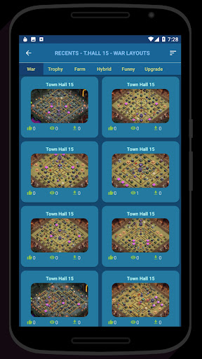Clash of Maps 2026:CoC Layouts ekran görüntüsü