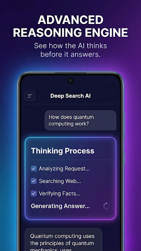 Deep Search AI ekran görüntüsü
