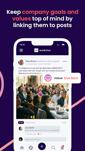 Workvivo ekran görüntüsü