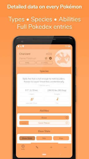 dataDex - Pokédex for Pokémon ekran görüntüsü