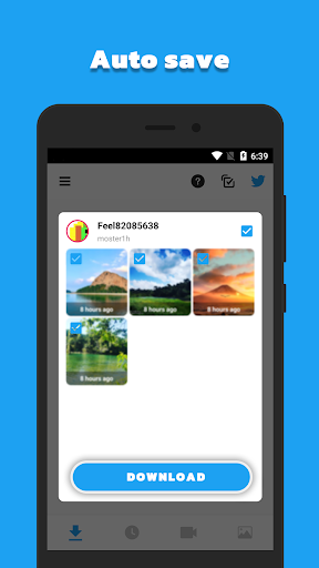 Video Downloader for Twitter ekran görüntüsü