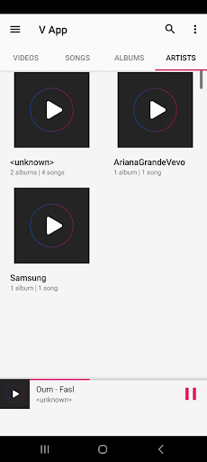 V App ekran görüntüsü