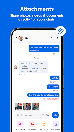 Messages: SMS & Text App ekran görüntüsü