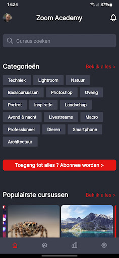 Zoom Academy ekran görüntüsü