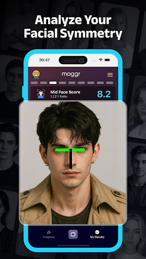 Moggr - Haircut & Looksmax AI ekran görüntüsü
