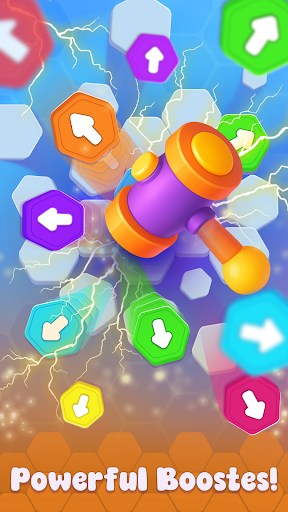 Hexa Arrow Sort: Tap Puzzle ekran görüntüsü