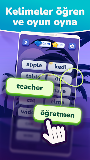 Oyun: İngilizce kelime öğrenme ekran görüntüsü
