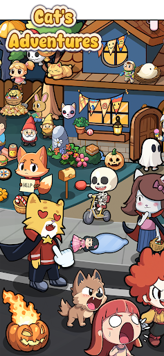 Sticker Saga: Cat's Adventures ekran görüntüsü
