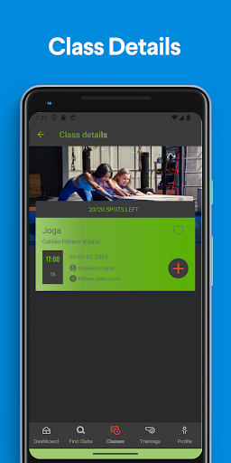 Galileo Fitness ekran görüntüsü