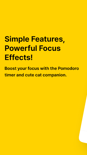 Pomocat - Odak Zamanlayıcı ekran görüntüsü