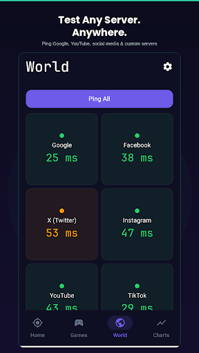 Ping Test Pro ekran görüntüsü
