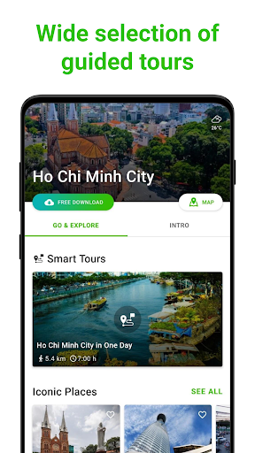 Ho Chi Minh City SmartGuide ekran görüntüsü