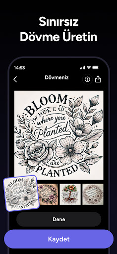 AI Tattoo Generator - InkLab ekran görüntüsü