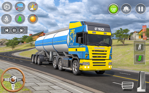 Mega Truck Driving Truck Game ekran görüntüsü