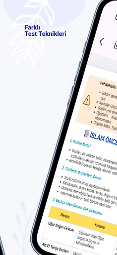 Tarih Bilgi Kartları ekran görüntüsü