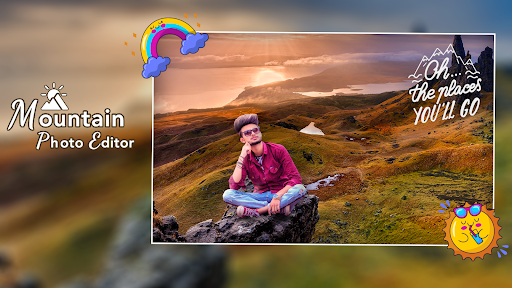 Mountain Photo Editor ekran görüntüsü