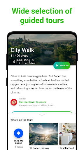 Baden Tour Guide:SmartGuide ekran görüntüsü